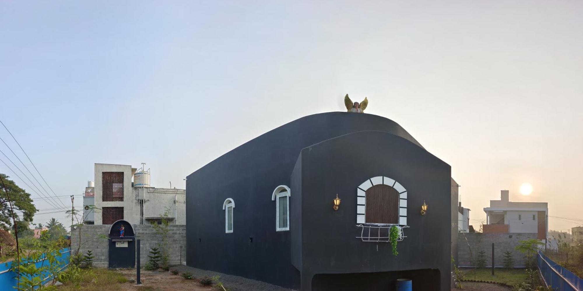 Caveman Guest House Pondicherry Exterior foto